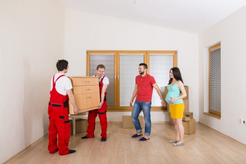 Truck hire service for a flat move in south-east London