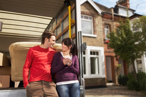 Planning a local move with a removals van in New Cross